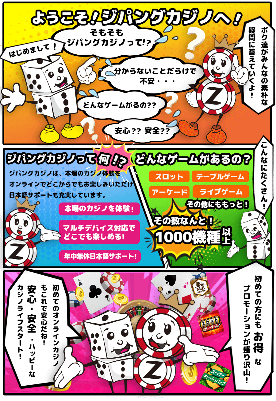 はじめてジパングをご利用されるお客さまへ