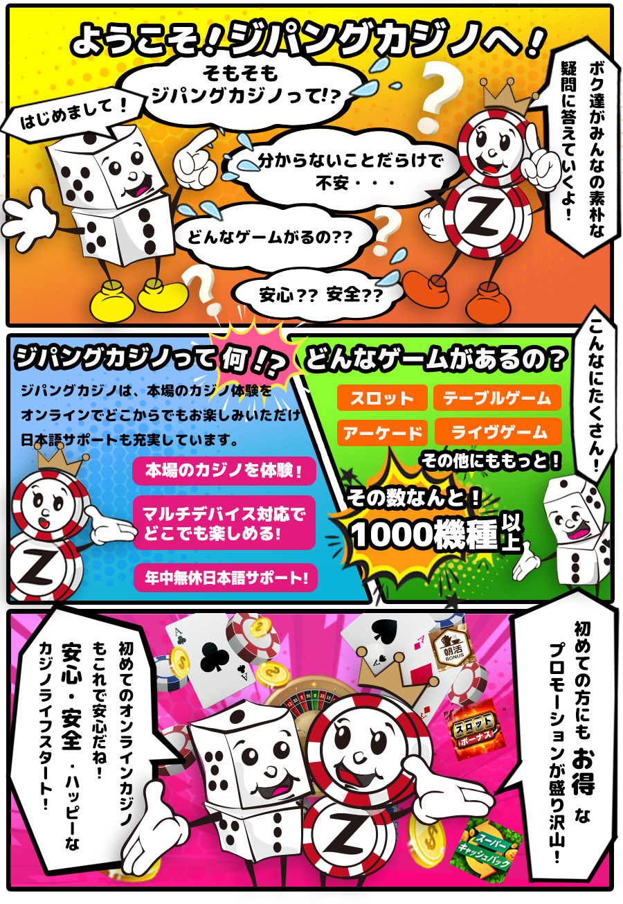 はじめてジパングをご利用されるお客さまへ
