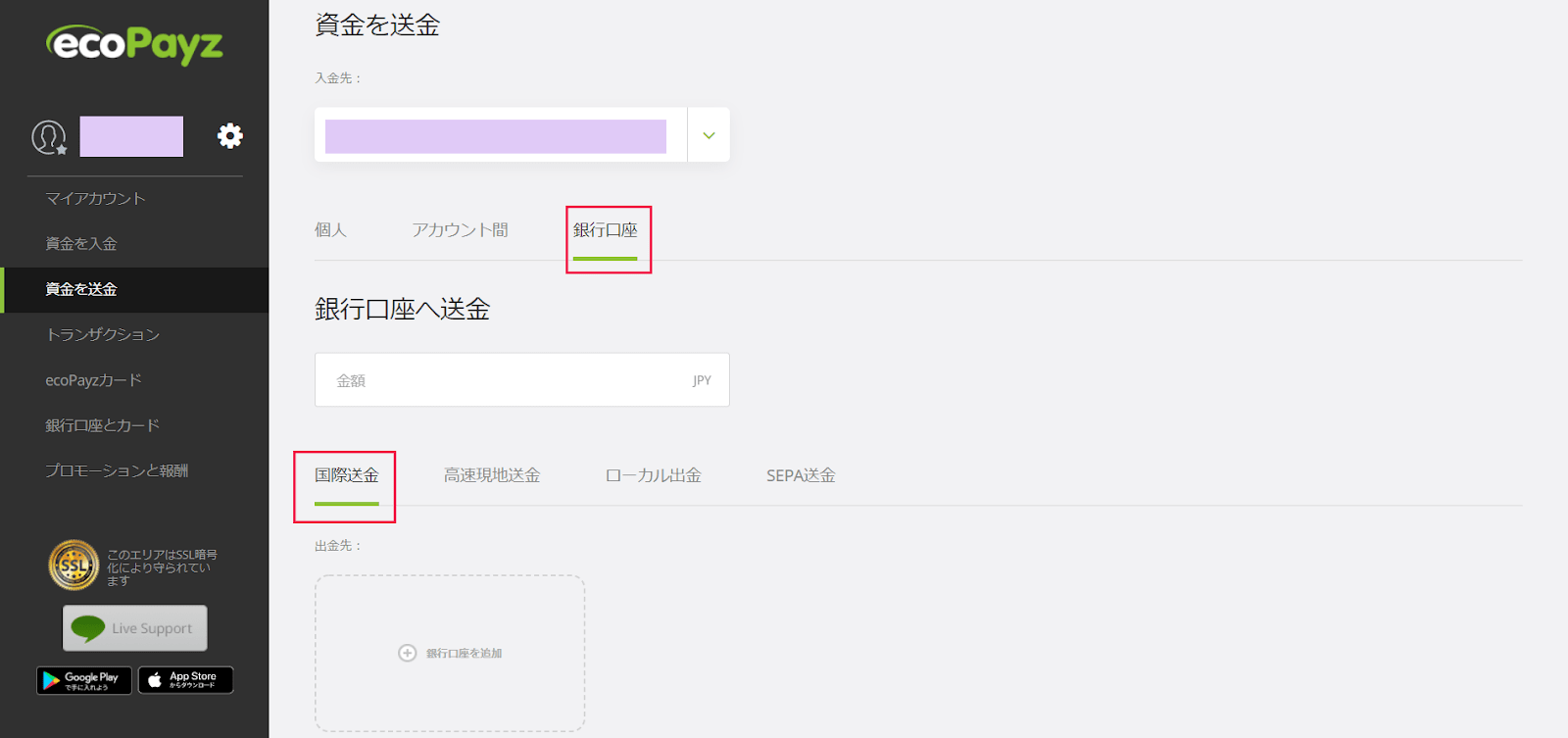 オンライン カジノ エコペイズ　画像13